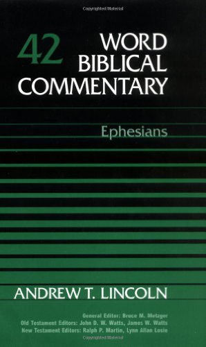 Beispielbild fr Word Biblical Commentary Vol. 42, Ephesians zum Verkauf von SecondSale