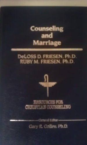 9780849905018: Counseling and Marriage (RESOURCES FOR CHRISTIAN COUNSELING)