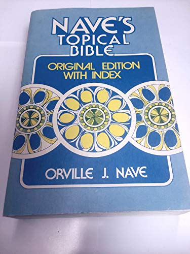 Imagen de archivo de Naves Topical Bible (Origional edition with index) a la venta por Christian Book Store