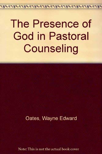 Stock image for The Presence of God in Pastoral Counseling for sale by Zoom Books Company