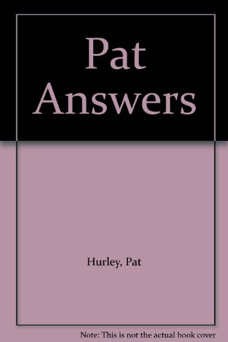 Stock image for Pat Answers for sale by Christian Book Store