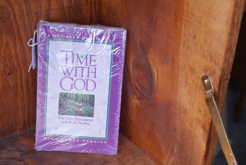 Beispielbild fr Time With God: King James Version/the New Testament for Busy People a One Year Devotional zum Verkauf von Wonder Book