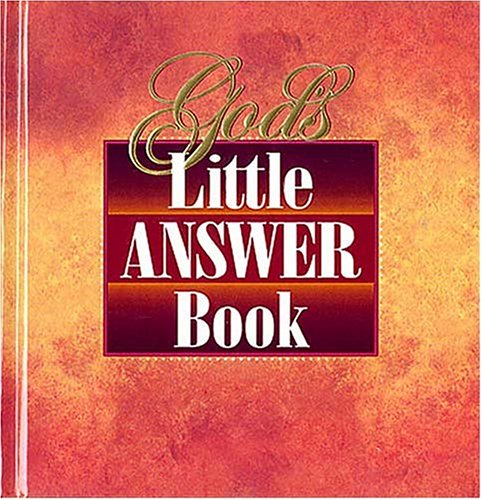Stock image for God's Little Answer Book (Moments for Your Life) for sale by WorldofBooks