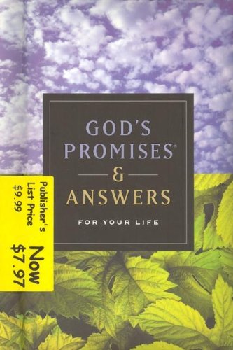 Stock image for God's Promises & Answers for sale by HPB Inc.