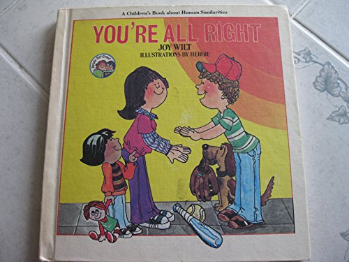 Imagen de archivo de You're All Right a la venta por Lighthouse Books and Gifts