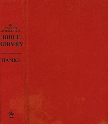 Imagen de archivo de The Thompson Chain-Reference Bible Survey a la venta por GoldBooks