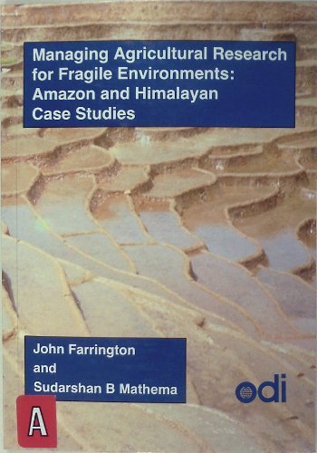 Beispielbild fr Managing Agricultural Research for Fragile Environments (Agricultural Administration Unit Occasional Papers) zum Verkauf von Phatpocket Limited