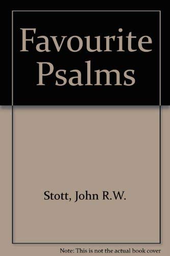 Beispielbild fr Favourite Psalms zum Verkauf von WorldofBooks