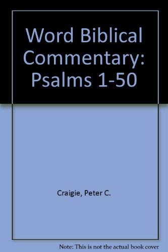 Beispielbild fr Word Biblical Commentary: Psalms 1-50 zum Verkauf von AwesomeBooks
