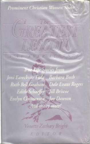 Beispielbild fr Women's Volume (Greatest Lesson I've Ever Learned) zum Verkauf von WorldofBooks