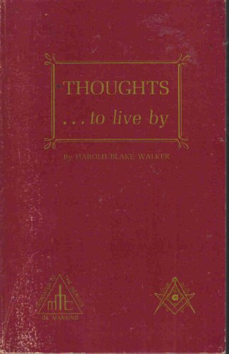Stock image for Thoughts.to Live By for sale by HPB-Emerald