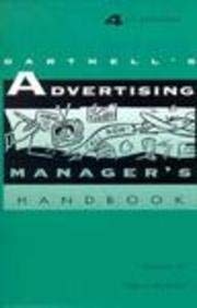 9780850132496: Dartnell's Advertising Manager's Handbook