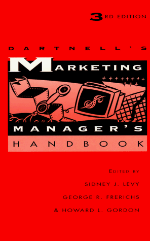 Stock image for Dartnell's Marketing Manager's Handbook for sale by Adkins Books