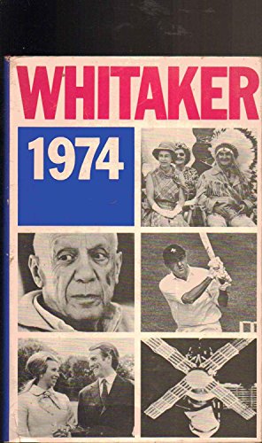 Stock image for Whitaker's Almanack. 107th Edition. 1975 for sale by Barter Books Ltd