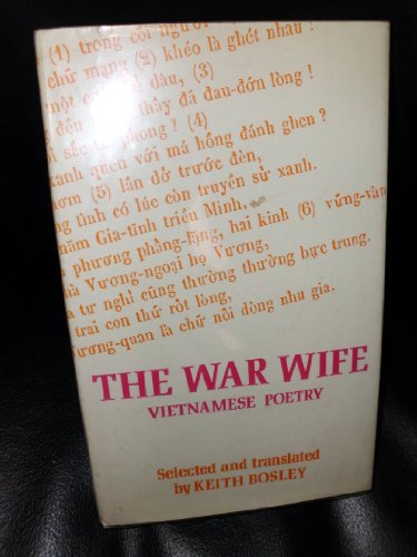 Stock image for The War Wife: Vietnamese Poetry for sale by Smith Family Bookstore Downtown
