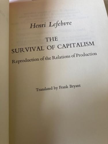 9780850311563: Survival of Capitalism