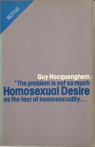 Beispielbild fr Homosexual Desire zum Verkauf von HPB-Movies