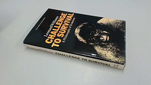 Stock image for Challenge to Survival for sale by Goldstone Books