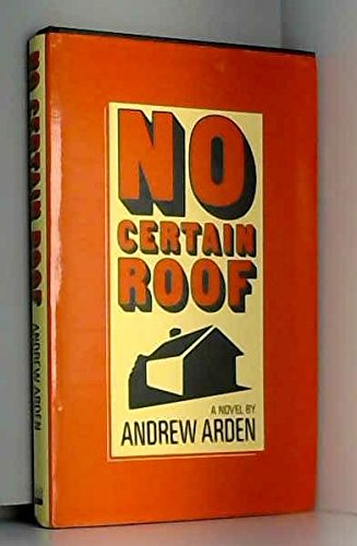 Stock image for No Certain Roof for sale by MARK POST, BOOKSELLER