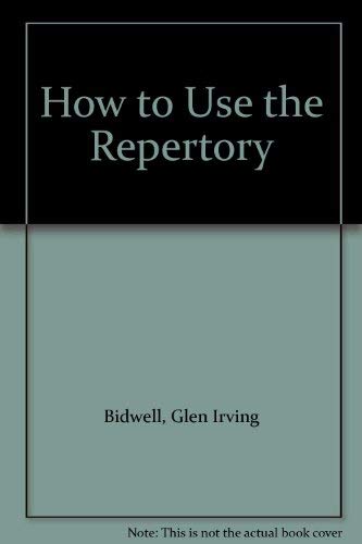 9780850321500: How to Use the Repertory: With a Practical Analysis of Forty Homoeopathic Remedies