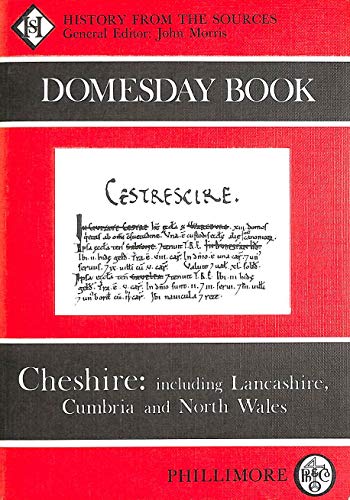 Stock image for DOMESDAY BOOK 26 CHESIRE for sale by Riverow Bookshop