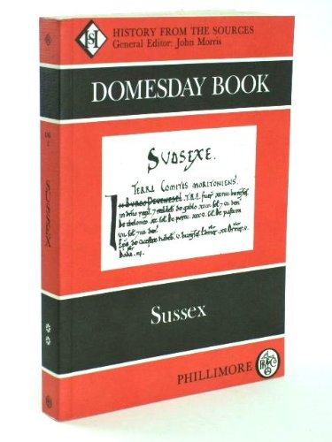Imagen de archivo de Domesday Book: Sussex a la venta por Bob's Book Journey
