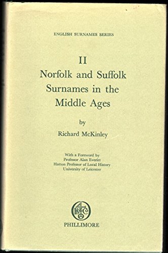 Beispielbild fr Norfolk and Suffolk in the Middle Ages (v. 2) zum Verkauf von Foliation Books