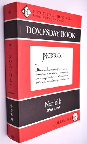 Domesday Book: Norfolk (9780850334791) by Morris, John