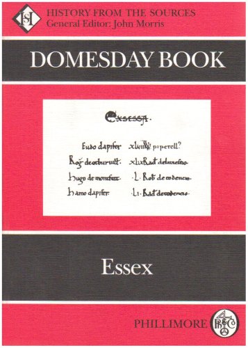 Domesday Book: Essex (9780850334845) by Morris, Ian