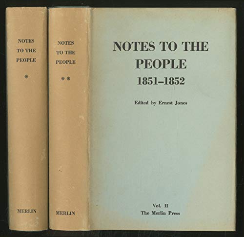9780850360974: Notes to the People (Chartist Reprints)