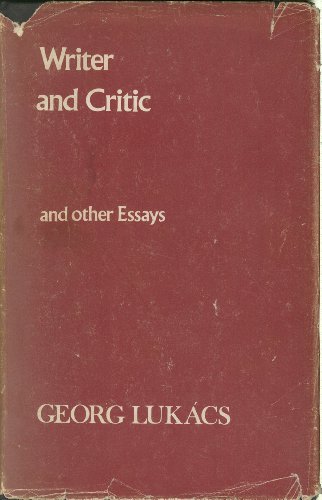 Writer and Critic (English and Hungarian Edition) - Lukacs, Georg Arthur Kahn (ed.)