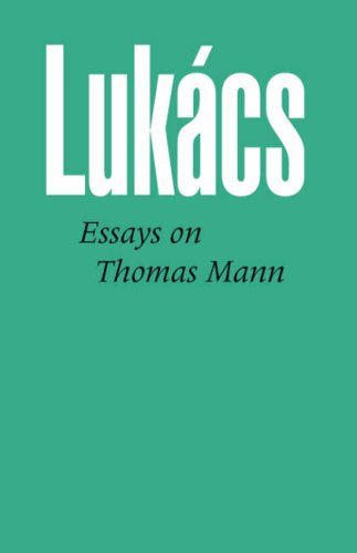 Imagen de archivo de Essays on Thomas Mann a la venta por BookResQ.