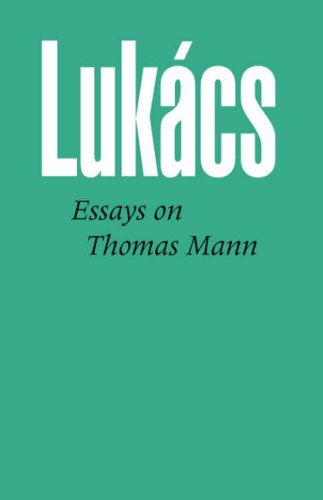 Stock image for Essays on Thomas Mann for sale by Anybook.com