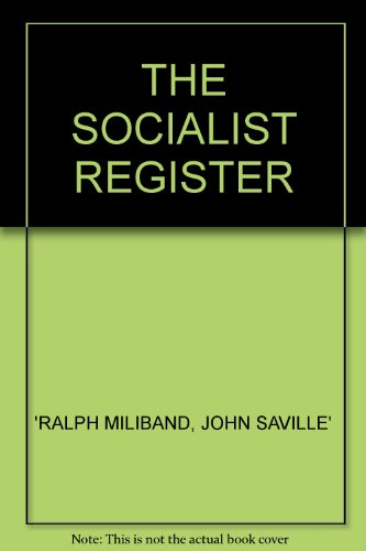 Beispielbild fr Socialist Register 1980 zum Verkauf von Better World Books