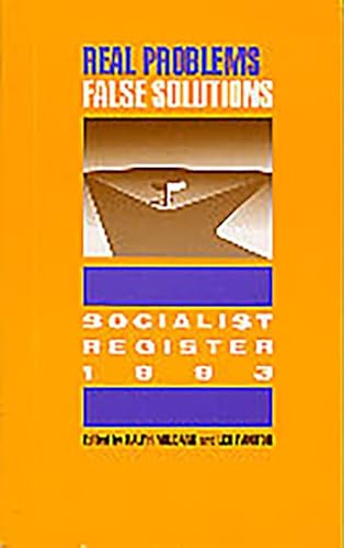 Beispielbild fr Real Problems, False Solutions (Socialist Register 1993) zum Verkauf von Anybook.com