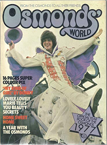 Stock image for Osmonds' World : The Official Year Book of the Osmonds for sale by WorldofBooks