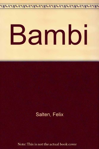 Stock image for Bambi for sale by AwesomeBooks