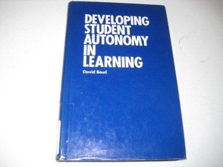 Stock image for Developing Student Autonomy in Learning for sale by Better World Books