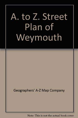 Beispielbild fr A. to Z. Street Plan of Weymouth zum Verkauf von WorldofBooks