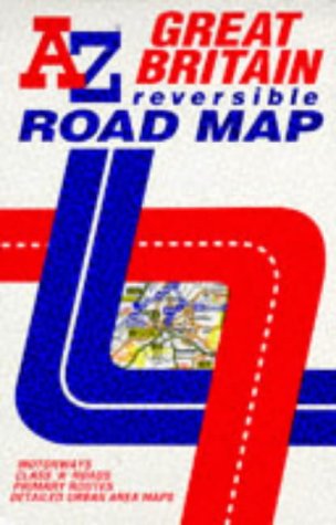 9780850390650: AZ Reversible Road Map of Great Britain