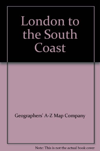 9780850391107: Geographers' AZ road map of London to the south coast