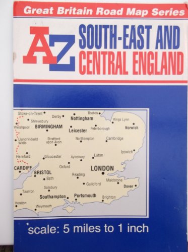 9780850391183: A. to Z. Road Map of Great Britain : South-east and Central England (Reversible Great Britain series) [Idioma Ingls]