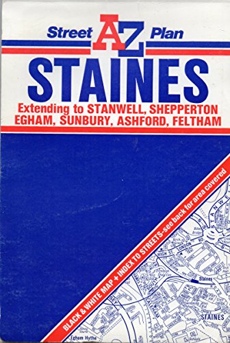 AZ street plan of Staines (9780850391282) by Geographers' A-Z Map Company