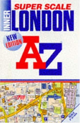 Imagen de archivo de A-Z Super Scale Street Atlas of Inner London a la venta por Better World Books: West