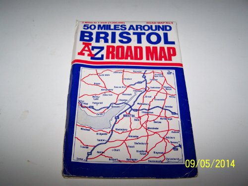 9780850391404: 50 miles around Bristol, AZ road map: New