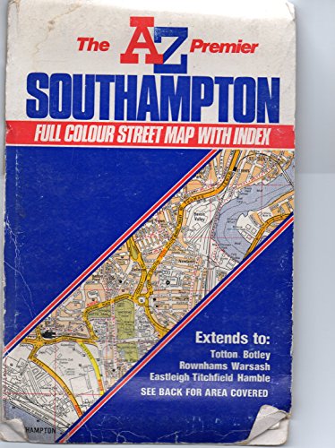 AZ Premier street map of Southampton (9780850391442) by [???]