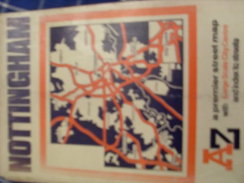 9780850391459: Premier Street Map of Nottingham