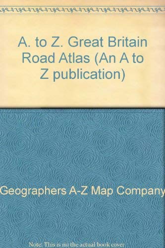 Stock image for AZ Great Britain road atlas for sale by HPB-Red