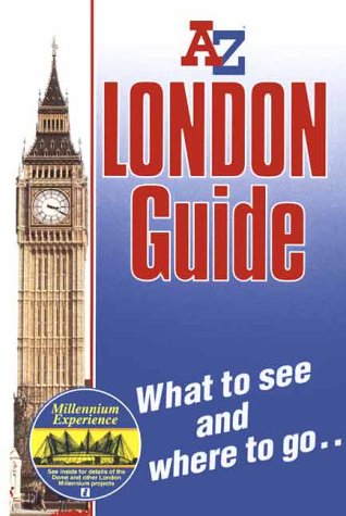 9780850392531: A-Z Handy Guide and Atlas of London: Includes Underground Map@@ Cinemas Map@@ Theatres Map@@ Places of Interest and Tourist Information