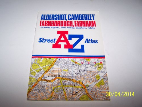 Stock image for A. to Z. Street Atlas of Aldershot: 1m-3.5" (A-Z Street Atlas S.) for sale by WorldofBooks